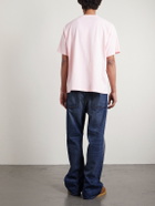 Story mfg. - Printed Cotton-Jersey T-Shirt - Pink