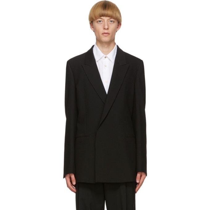 Photo: Paul Smith Black Gents Double-Breasted Blazer