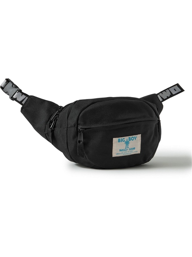 Photo: Y,IWO - Logo-Appliquéd Canvas Belt Bag