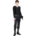 HODAKOVA Black Knitted Long Sleeve Cardigan