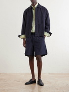 Kardo - Ronald Embroidered Checked Cotton Shirt - Green