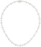 Hatton Labs Silver Rombus Chain Necklace
