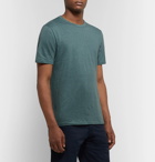 Theory - Essential Stretch-Linen T-Shirt - Teal
