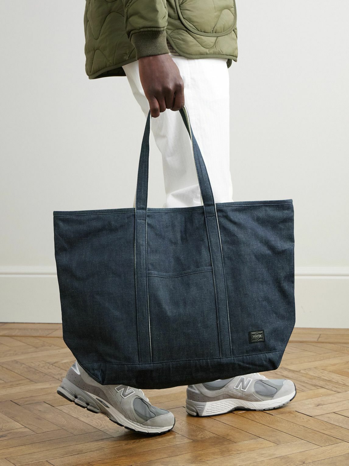 バッグ PORTER / denim indigo tote bag Porter-Yoshida and Co - Denim Tote Bag Porter-Yoshida & Co.