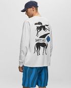 By Parra The Berry Farm Long Sleeve T Shirt White - Mens - Longsleeves