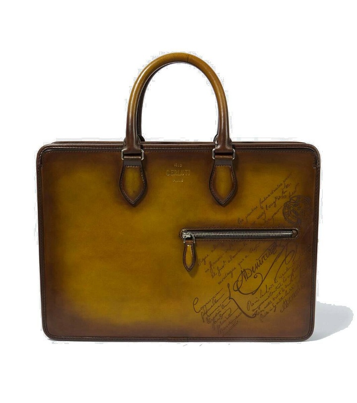 Photo: Berluti Leather briefcase