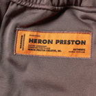 Heron Preston Small Logo Sweat Pant in Grey/White