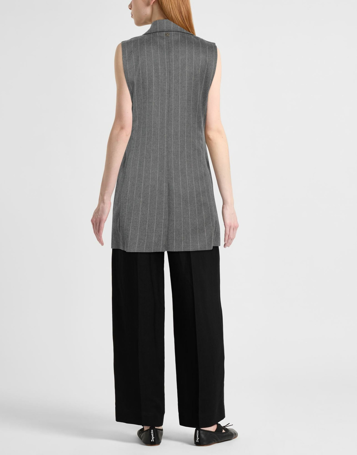 Manila Grace Womens Blazer in Grey