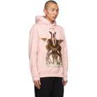 Burberry Pink Kaleidoscope Print Eversham Hoodie