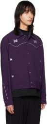 NEEDLES Purple Piping Cowboy Jacket