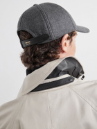 TOM FORD - Logo-Embroidered Cashmere Cap - Gray