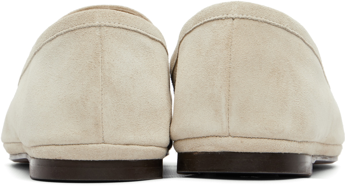 LEMAIRE Beige Outdoor Slipper Loafers