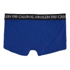 Calvin Klein Underwear Blue 1981 Neon Micro Low-Rise Boxer Briefs