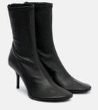 Acne Studios 75 leather ankle boots