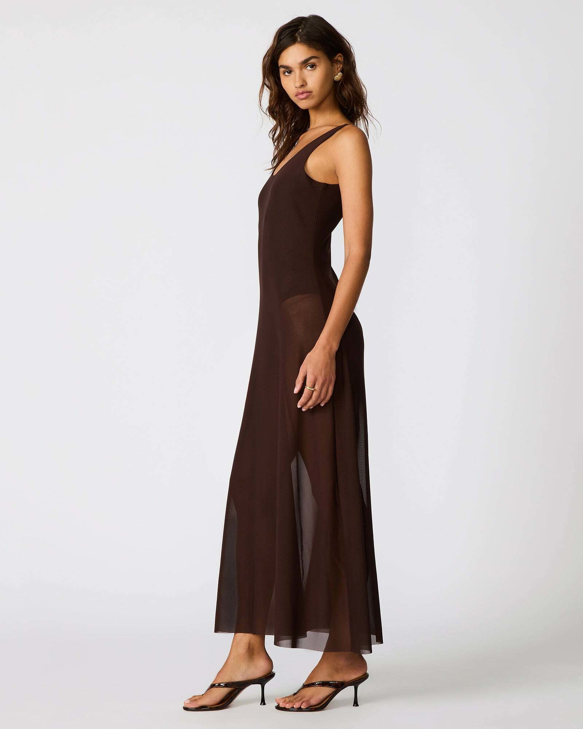 Steve Madden Sharlene Dress in Brown