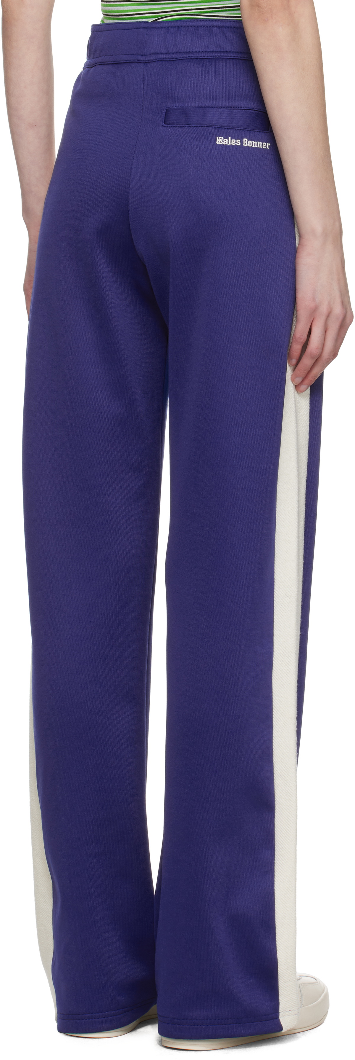 Wales Bonner Blue Mantra Track Pants