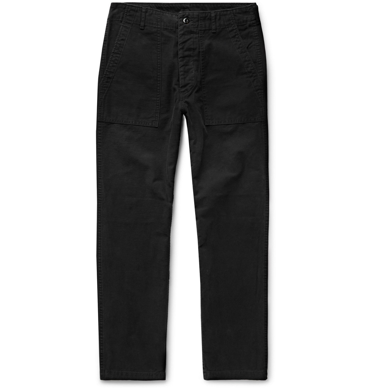 Wacko Maria - Blankline Johnny Cotton Trousers - Black