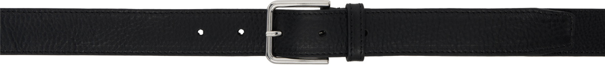 The Frankie Shop Black Toni Leather Belt