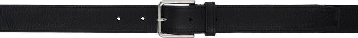 Photo: The Frankie Shop Black Toni Leather Belt