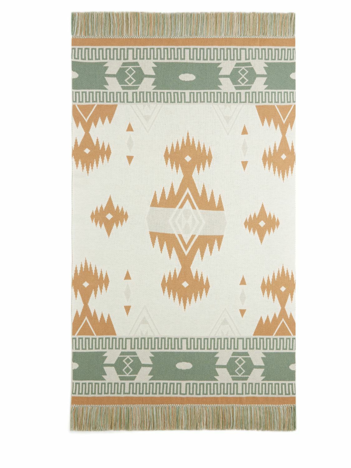 ALANUI - Icon Multicolor Wool Jacquard Blanket