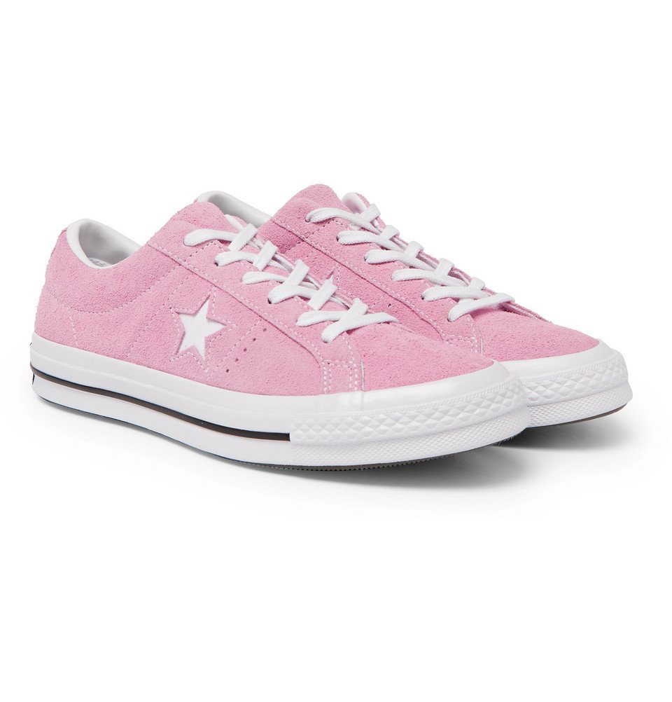 Arruinado Estrella Guijarro Converse - One Star OX Suede Sneakers - Men - Pink Converse