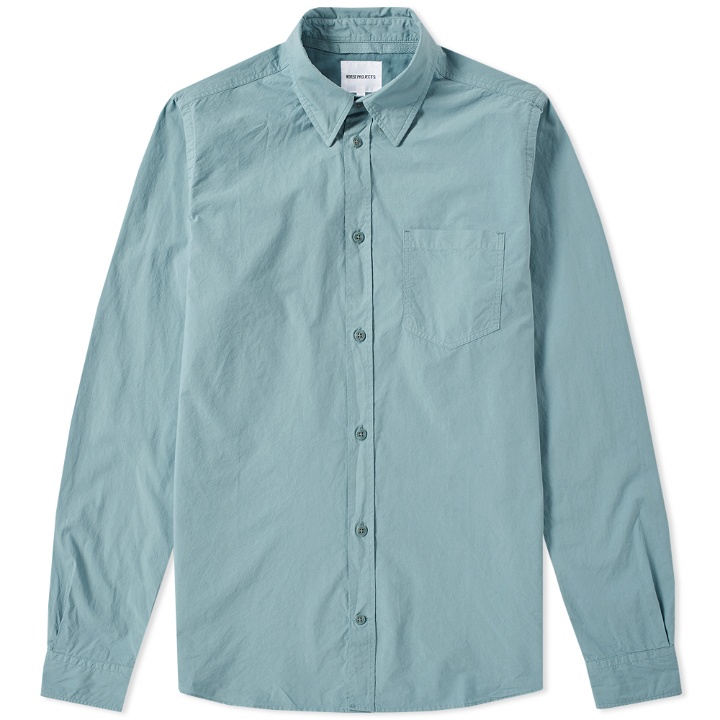 Photo: Norse Projects Anton Garment Dyed Poplin Shirt