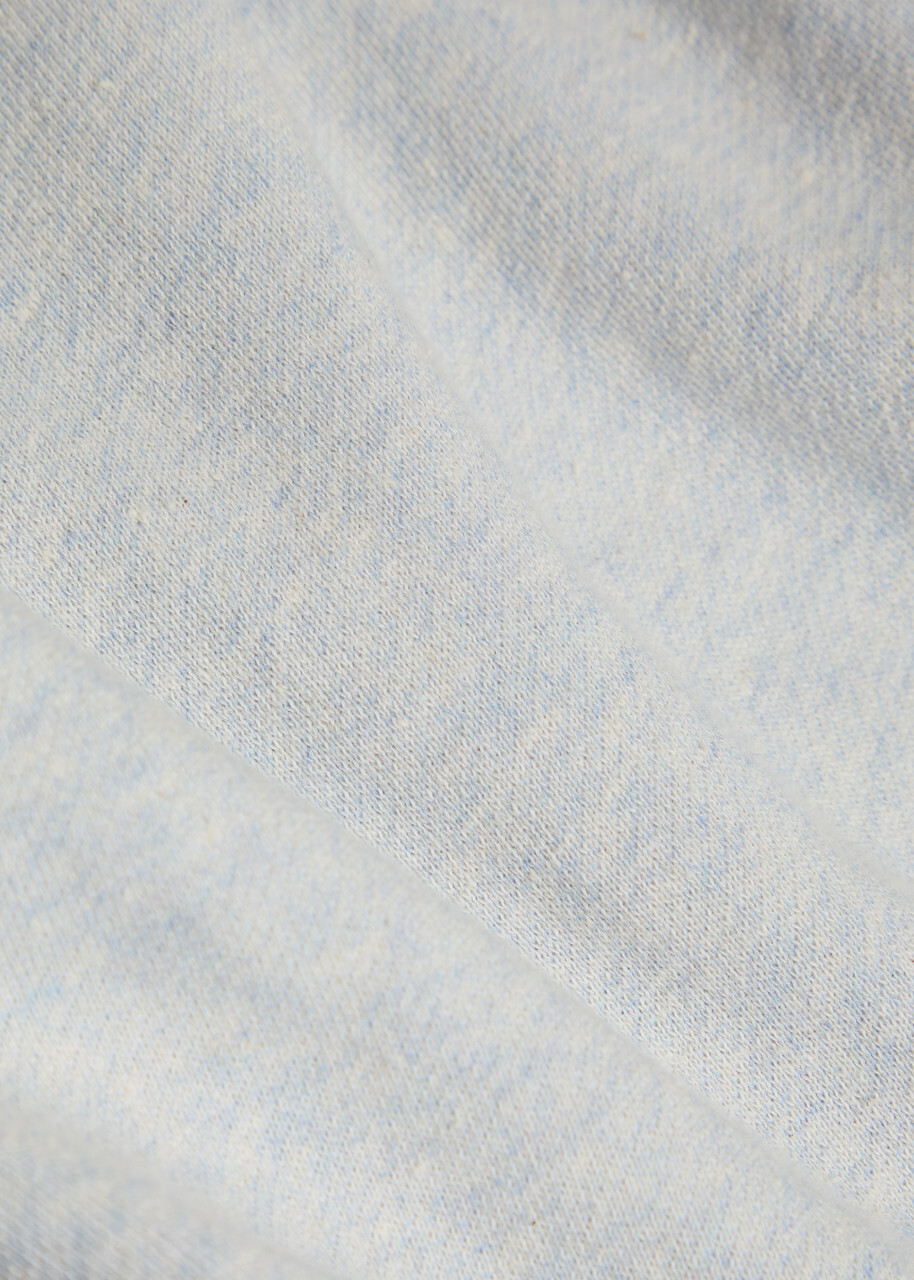 American Vintage Dantown Cotton Sweatpants Light Blue