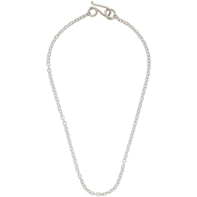 Sapir Bachar Silver Loop Clasp Necklace Sapir Bachar