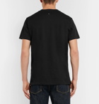 rag & bone - Glitch Logo-Print Cotton-Jersey T-Shirt - Black