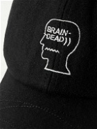 Brain Dead - Logo-Embroidered Wool Baseball Cap