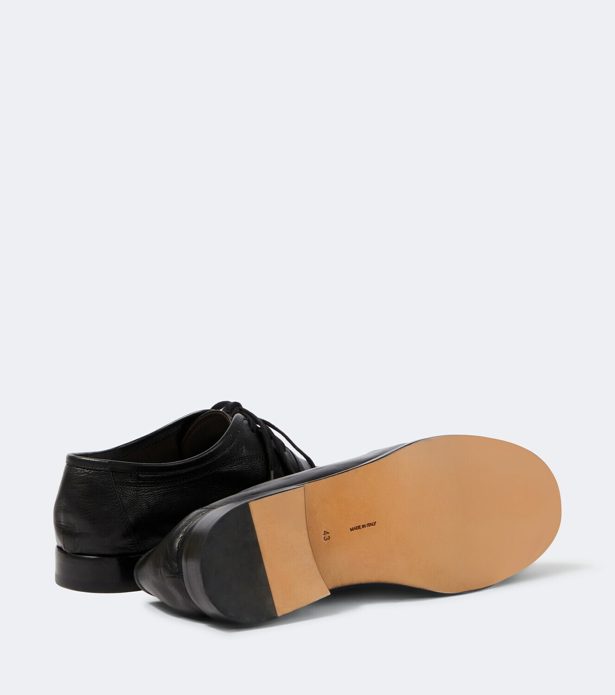 The Row Nino leather Derby shoes