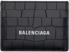 Balenciaga Black Cash Card Holder