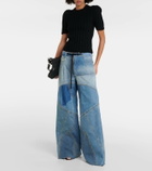 Tom Ford Ribbed-knit virgin wool T-shirt