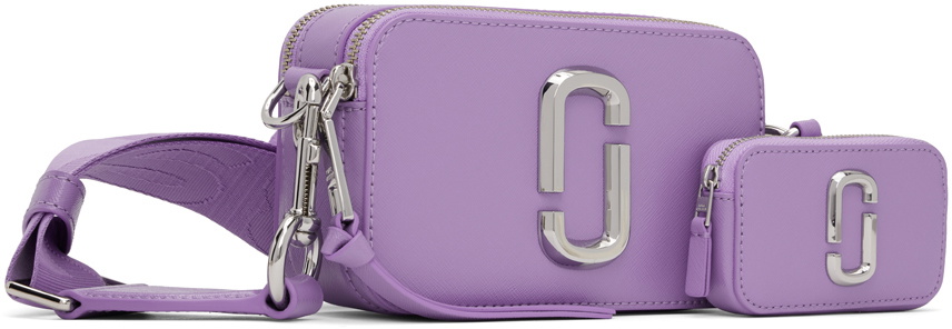 Marc Jacobs Purple The Utility Snapshot Bag