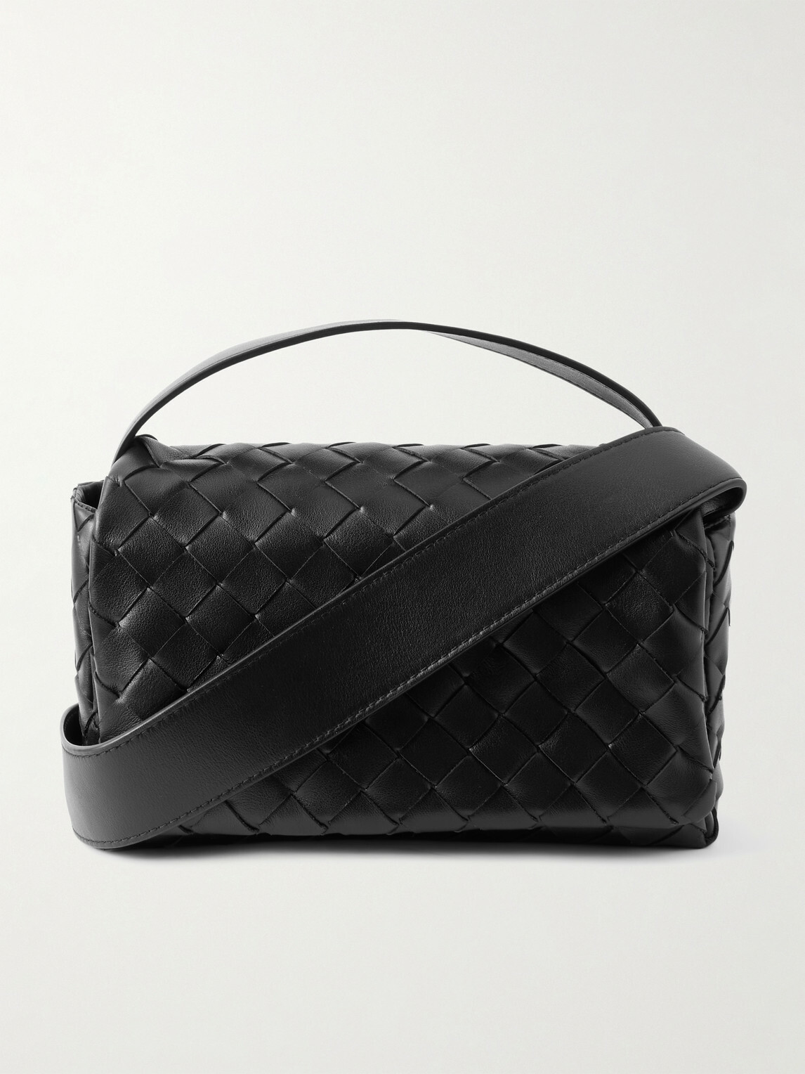 Bottega Veneta - Intrecciato Leather Messenger Bag