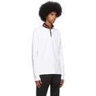 Hugo White Doder Half-Zip Sweater