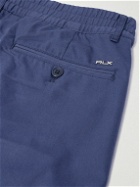 RLX Ralph Lauren - Slim-Fit Straight-Leg Pleated Cotton-Blend Twill Golf Trousers - Blue