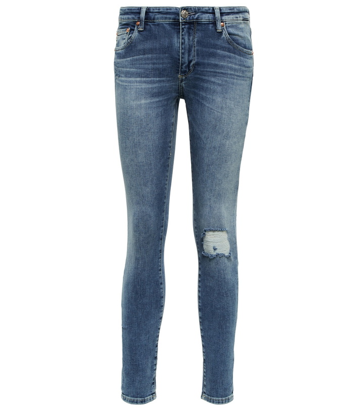 Photo: AG Jeans - The Legging mid-rise skinny jeans