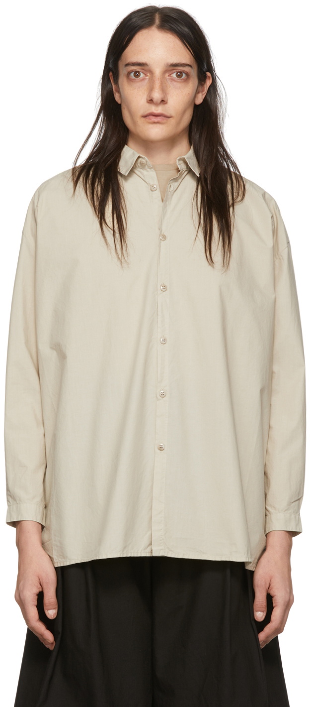 Toogood Beige 'The Draughtsman' Shirt Toogood