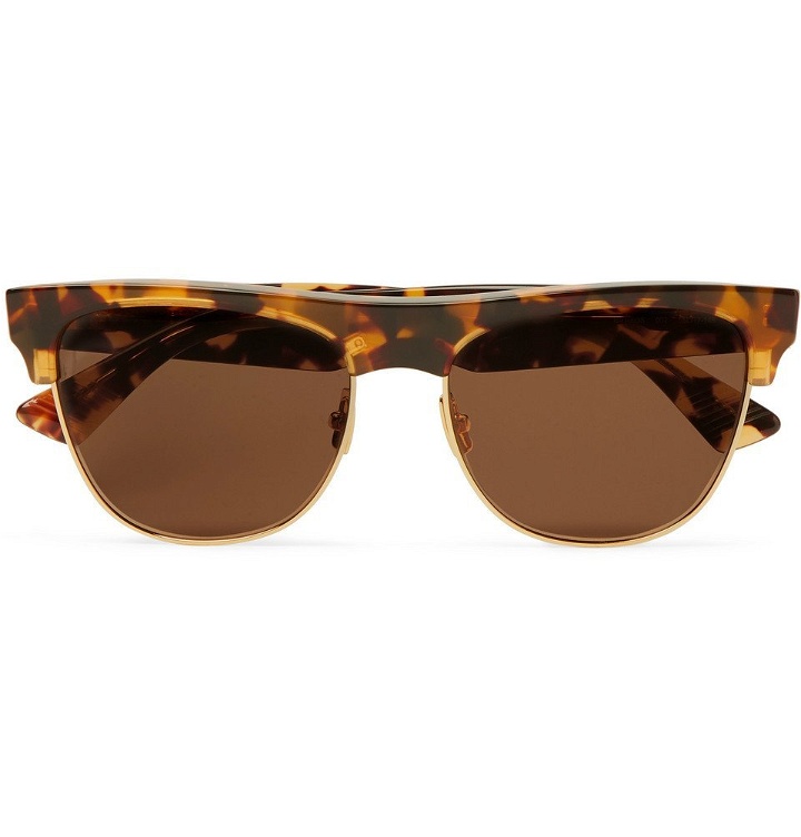 Photo: Bottega Veneta - D-Frame Tortoiseshell Acetate Sunglasses - Tortoiseshell