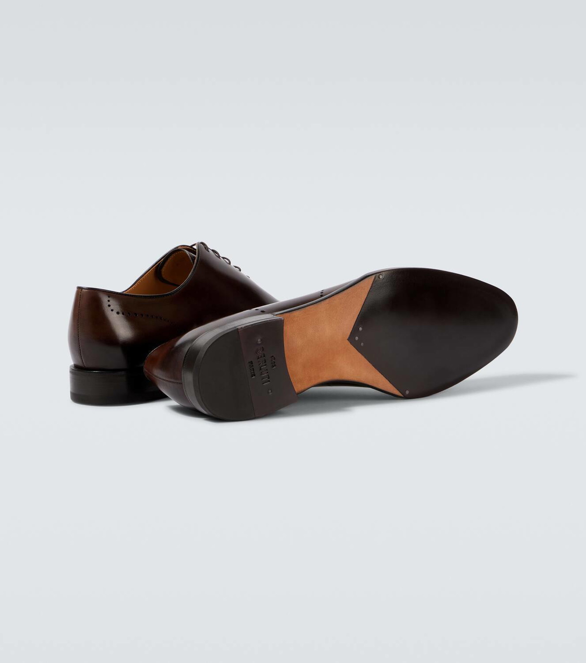 Berluti Ajouré Equilibre Venezia leather Oxford shoes