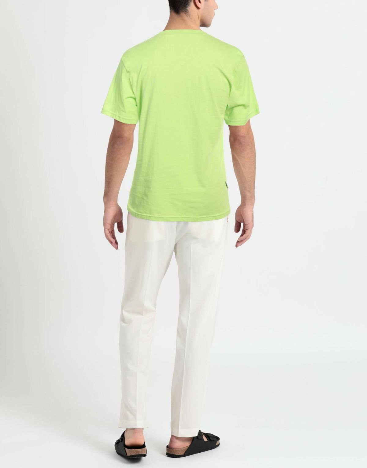 Shoe Mens T-shirt Lime in Green