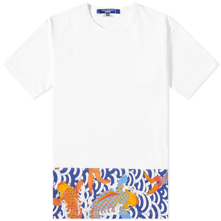 Photo: Junya Watanabe MAN Fish Print Hem Tee