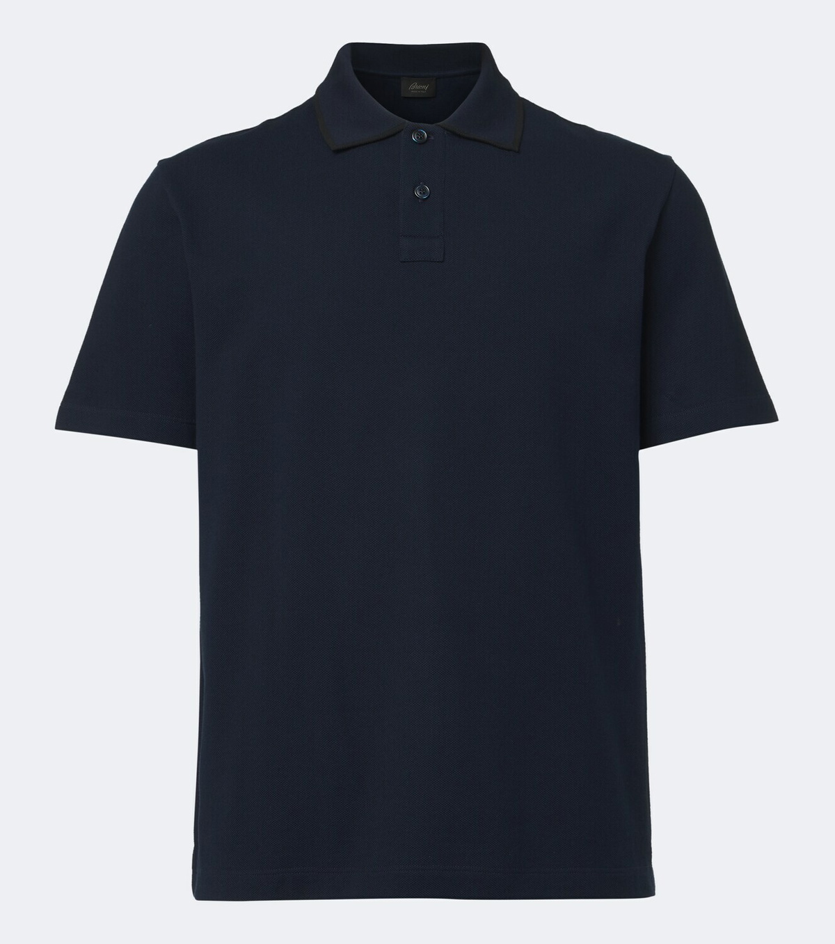 Brioni Cotton piqué polo shirt