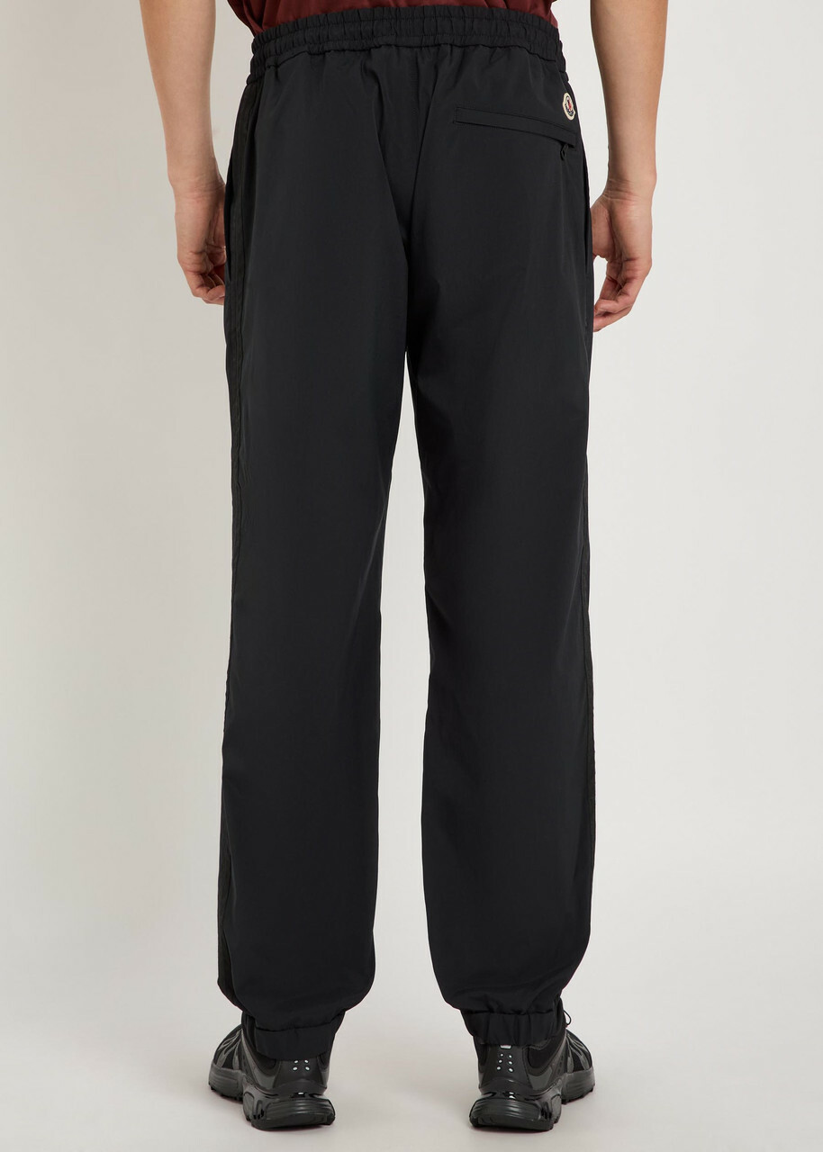 Moncler Shell Sweatpants Black