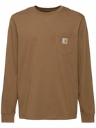 CARHARTT WIP Long Sleeve Cotton T-shirt
