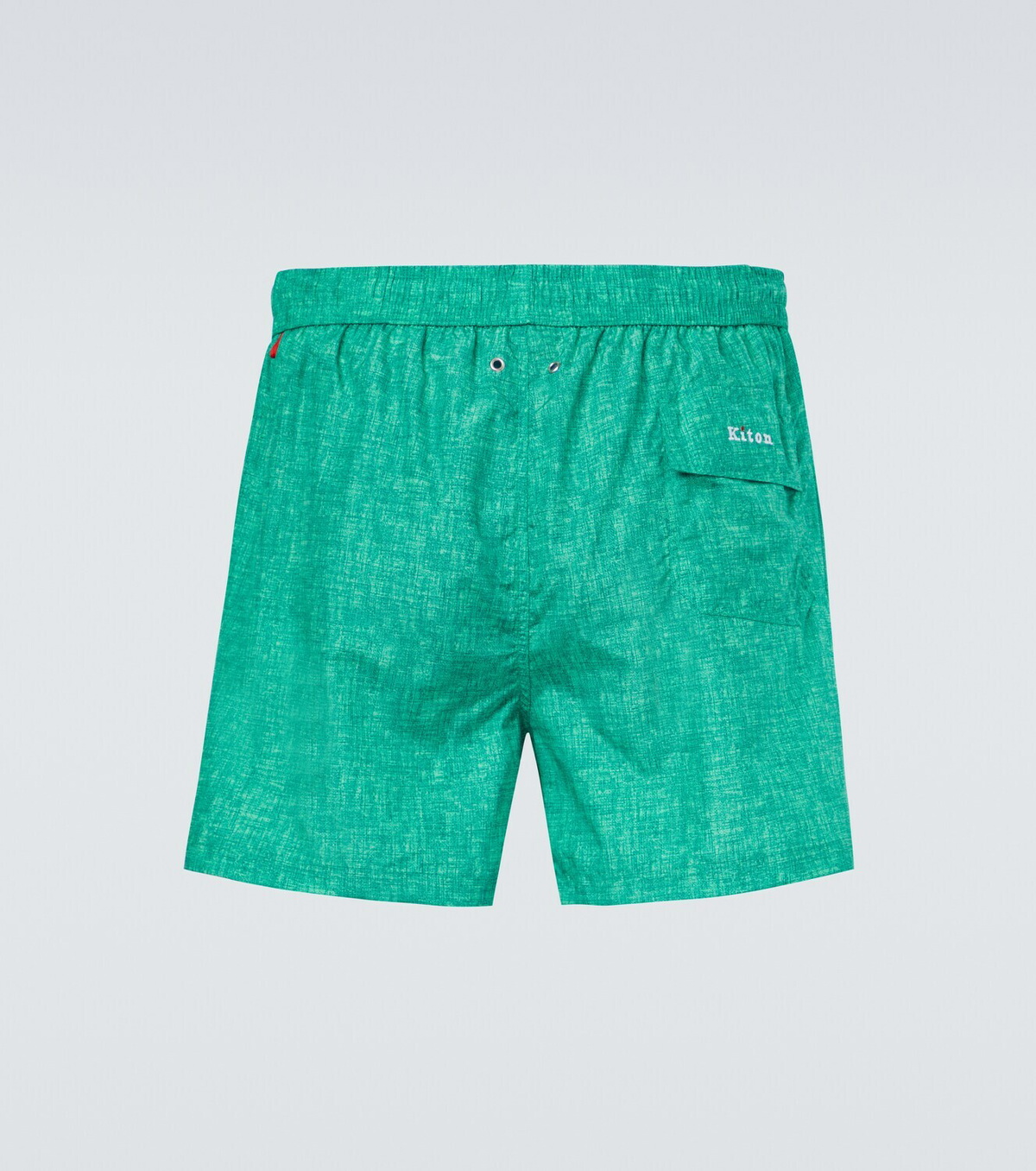 Kiton Logo swim trunks