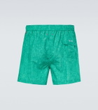 Kiton Logo swim trunks
