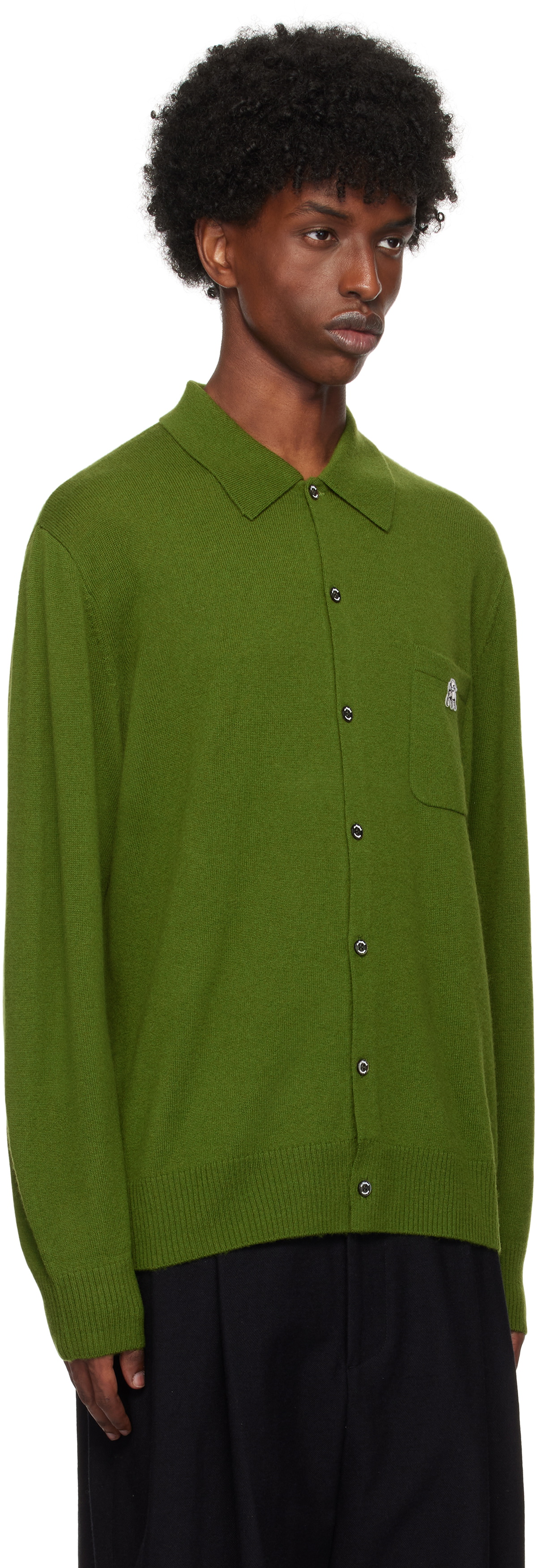 the Shepherd UNDERCOVER Green US2D4901 Cardigan