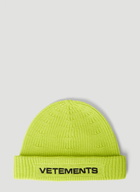 VETEMENTS Logo Beanie Hat